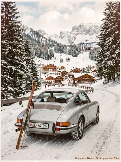 Porsche Dolomites74