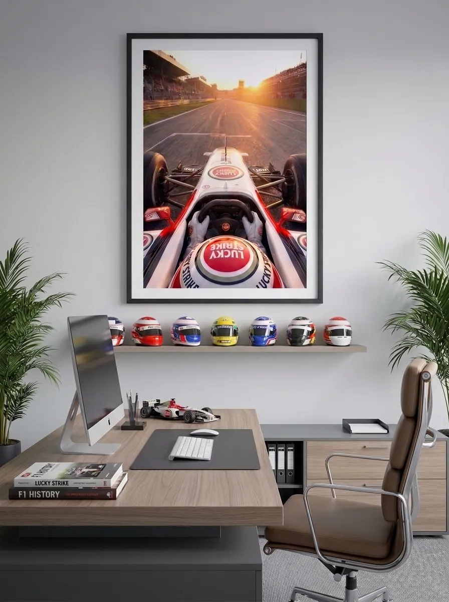 Lucky Strike F1 in room